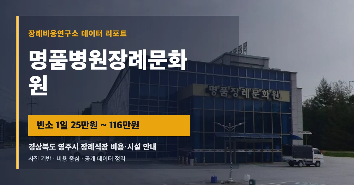명품병원장례문화원