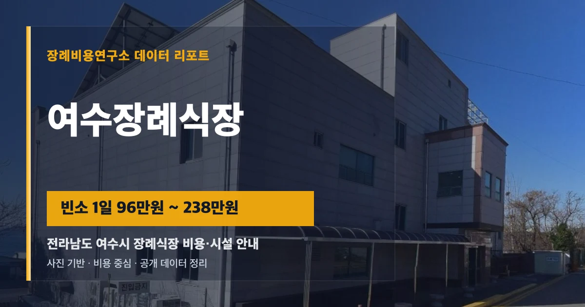 여수장례식장